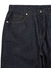 Semi-wide raw denim pants INDIGO - WEST GRAND BOULEVARD - BALAAN 4