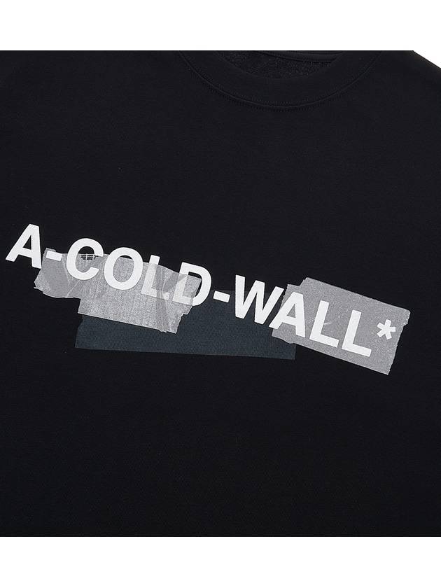 STRATA TShirt ACWMTS064 BLACK - A-COLD-WALL - BALAAN 6