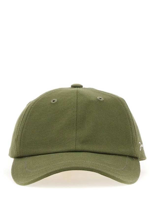 La Casquette Signature Baseball Cap Khaki - JACQUEMUS - BALAAN 2