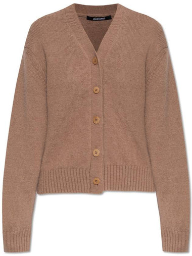 Jacquemus Cardigan The Jacquemus, Women's, Brown - JACQUEMUS - BALAAN 1