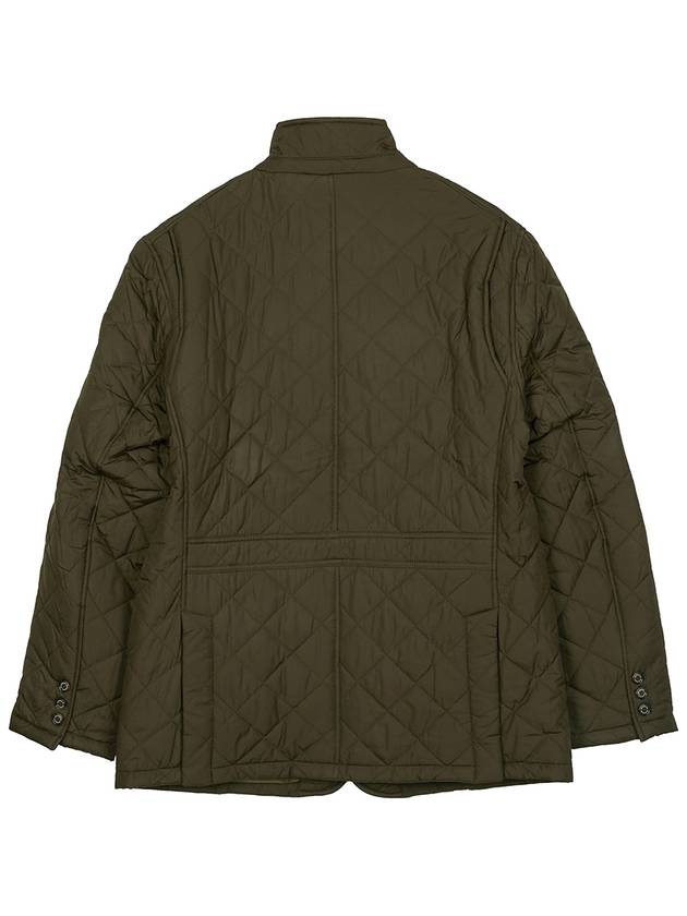 Men's Lutz Quilted Padding Brown - BARBOUR - BALAAN 3