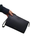 Men's Mini Logo Strap Clutch Bag Black - TOM FORD - BALAAN 4