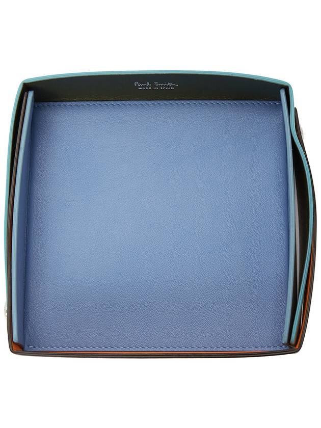 Signature Embossed Logo Square Leather Tray - PAUL SMITH - BALAAN 7