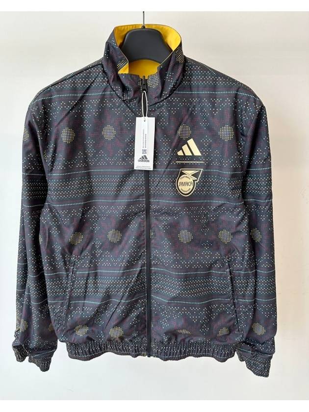 Reversible Jamaica Anthem Zip Up Jacket Yellow - ADIDAS - BALAAN 7