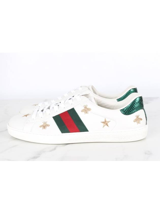 star embroidered ace sneakers - GUCCI - BALAAN 4