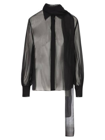 Valentino Garavani Shirts Black - VALENTINO - BALAAN 1