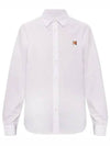 Fox Head Long Sleeve Shirt White - MAISON KITSUNE - BALAAN 2