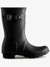 Original Matte Short Rain Boots Black - HUNTER - BALAAN 3