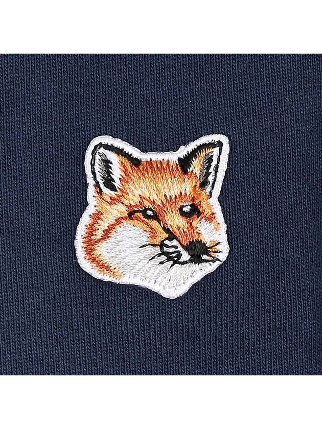 Fox Head Patch Regular Sweatshirt Midnight Blue - MAISON KITSUNE - BALAAN 6