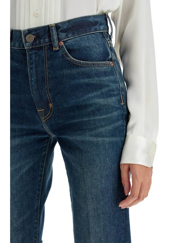 flare mid-rise jeans with - TOM FORD - BALAAN 4