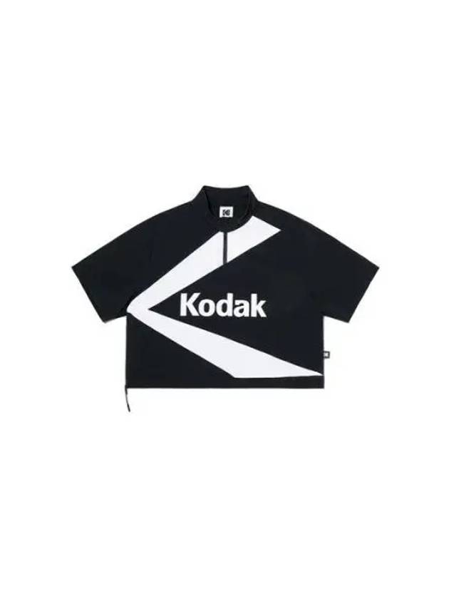 KODAK Apparel K Stan Neck Anorak Jacket Women BLACK - KODO - BALAAN 1