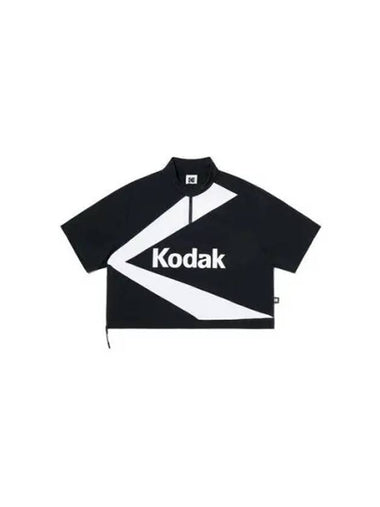 KODAK Apparel K Stan Neck Anorak Jacket Women BLACK - KODO - BALAAN 1