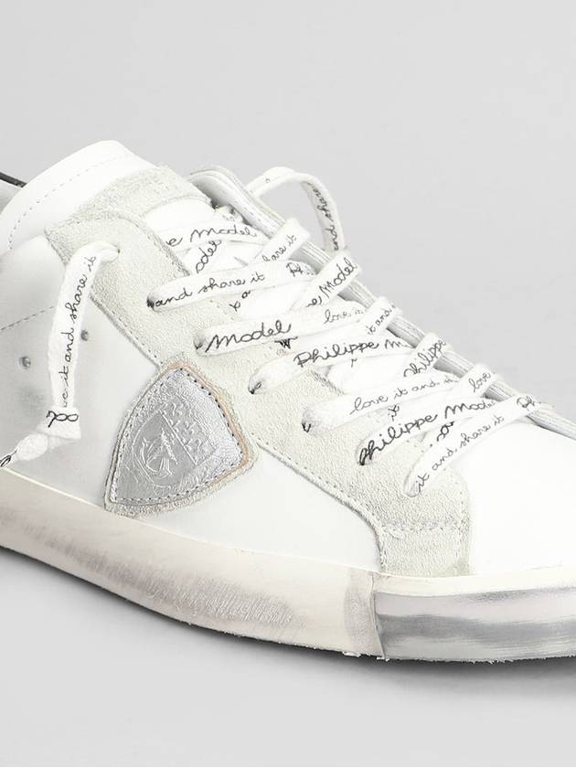 PRSX Vintage Low Top Sneakers White - PHILIPPE MODEL - BALAAN 6