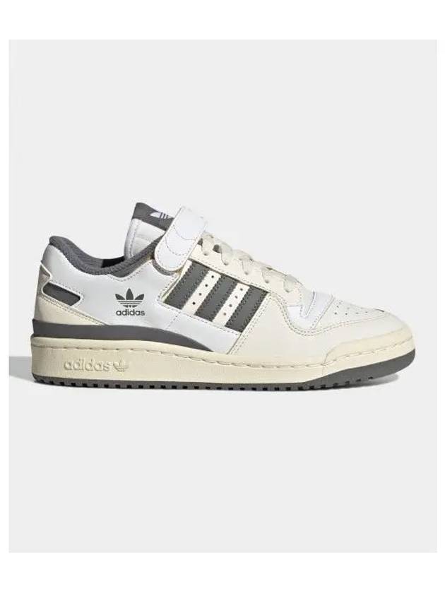 Forum 84 Panel Low Top Sneakers Off White Silver Pebble - ADIDAS - BALAAN 2