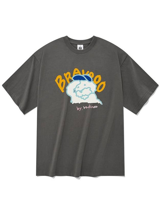 Bravo short sleeve t shirt gray - RADINEO - BALAAN 1