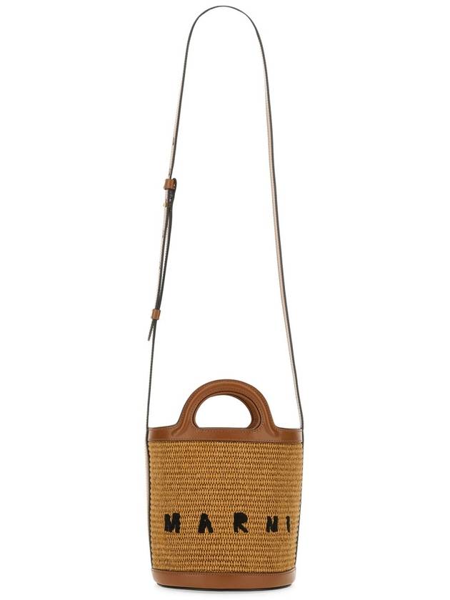 Tropicalia Small Bucket Bag Brown - MARNI - BALAAN 2