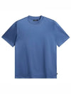 Ace Mock Neck Short Sleeve T-Shirt Bijou Blue - J.LINDEBERG - BALAAN 2