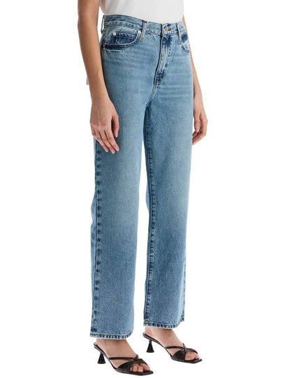 light blue high-waisted straight ankle jeans le jane - FRAME - BALAAN 2