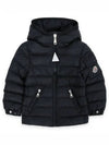 Kids Logo Patch Padding Black - MONCLER - BALAAN 2