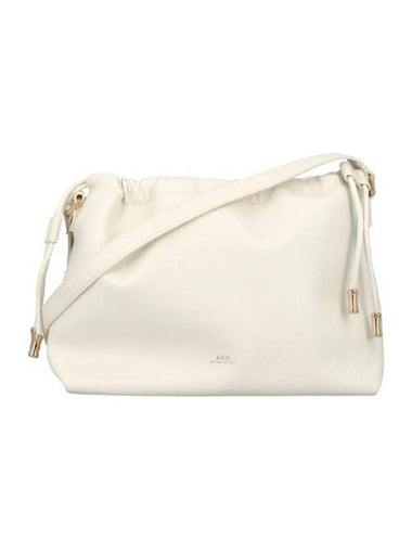 Ninon Logo Bucket Bag White - A.P.C. - BALAAN 1