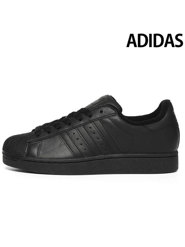 Sneakers Superstar II Triple Black JI0081 - ADIDAS - BALAAN 1