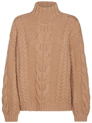 Malo Beige Wool Knitwear - MALO - BALAAN 1