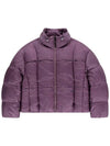 Women Fade Goose Down Short Puffer Purple - OFFGRID - BALAAN 2