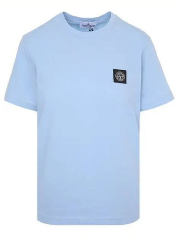 801620147 V0040 Wappen Basic Short Sleeve T Shirt 14A 1027955 - STONE ISLAND - BALAAN 1