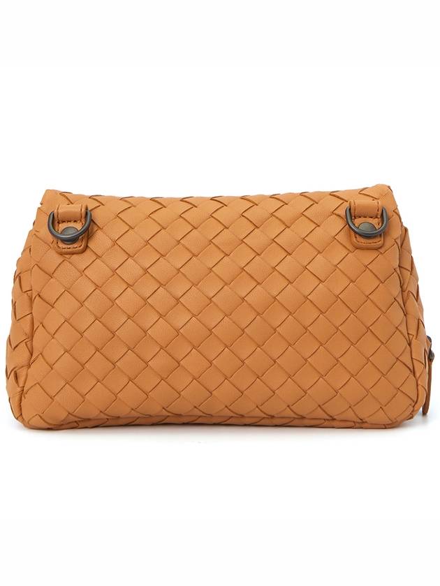 Intrecciato Nappa Chain Mini Shoulder Bag Orange - BOTTEGA VENETA - BALAAN 5