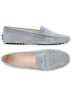 Gommino Suede Driving Shoes Grey - TOD'S - BALAAN 2