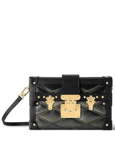 Petite Malle Cross Bag Black - LOUIS VUITTON - BALAAN 2