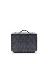 FF Logo Pattern Suit Case Luggage Bag Black - FENDI - BALAAN 2