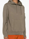 CP Company Signature Lens Detail Men s Brushed Fleece Hooded T shirt 17CMSS061A 359 - CP COMPANY - BALAAN 3