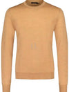 Lyle Light Merino Wool Knit Top Batique Khaki - J.LINDEBERG - BALAAN 2