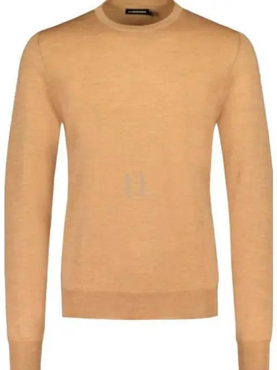 Lyle Light Merino Wool Knit Top Batique Khaki - J.LINDEBERG - BALAAN 2