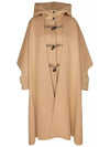 NICO hooded duffel coat camel 2425016023 062 - MAX MARA - BALAAN 1