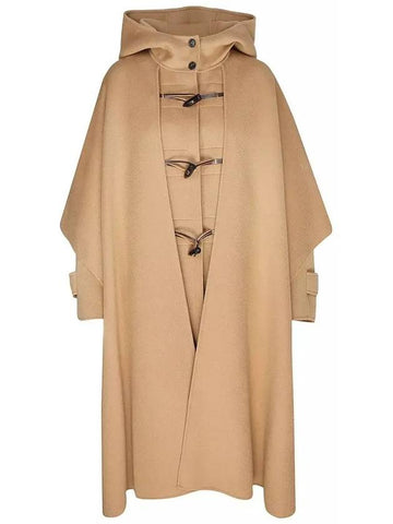 NICO hooded duffel coat camel 2425016023 062 - MAX MARA - BALAAN 1