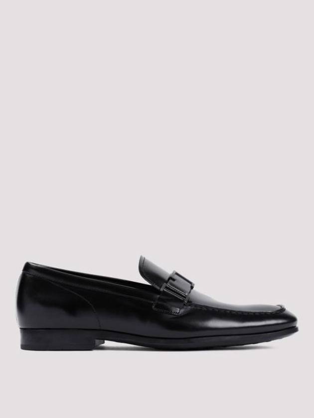 T Timeless Logo Loafers Black - TOD'S - BALAAN 2