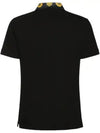 Jeans Couture VEMBLEM Cotton Pique Polo TShirt - VERSACE - BALAAN 3