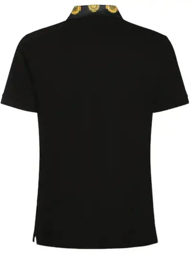 Jeans Couture VEMBLEM Cotton Pique Polo TShirt - VERSACE - BALAAN 3