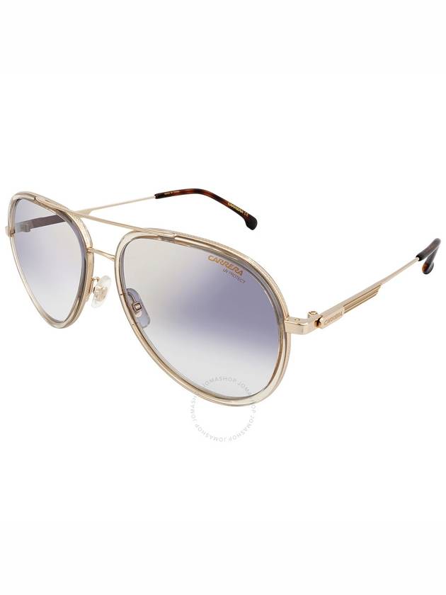 Carrera Silver Pilot Unisex Sunglasses CARRERA 1044/S 0HAM/1V 57 - CARRERA - BALAAN 3