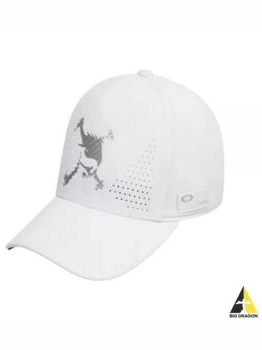 24 SKULL SYNCHRONISM CAP 0 FOS901698 white - OAKLEY - BALAAN 1