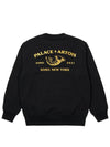 Stella Artois Cartouche Crew Neck Black Sherpa Flight Jacket Black - PALACE - BALAAN 2