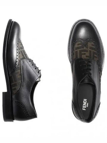 Leather lace up shoes men s - FENDI - BALAAN 1