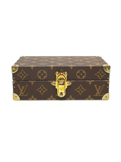 Women s Louis Vuitton M41877 Monogram Canvas Coffret Polyvalent Trunk gt travel bag Gangbuk used luxury goods - LOUIS VUITTON - BALAAN 2