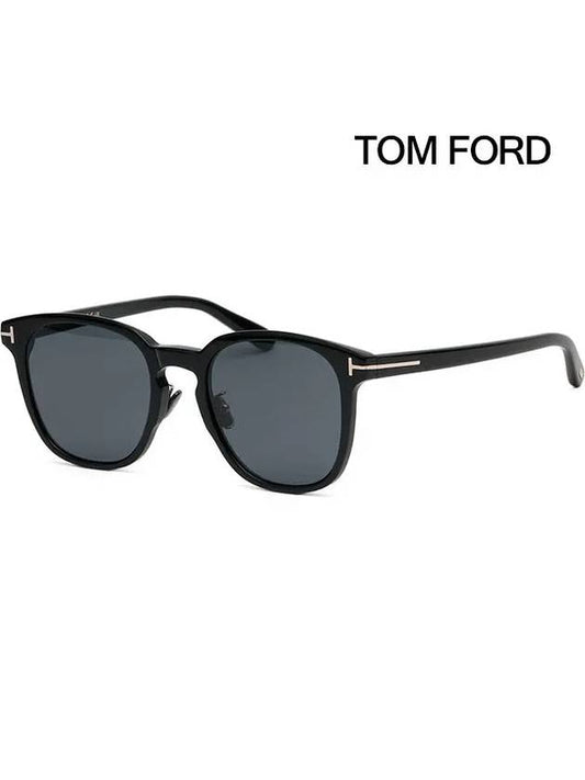 Eyewear square horn rimmed acetate sunglasses black - TOM FORD - BALAAN 2