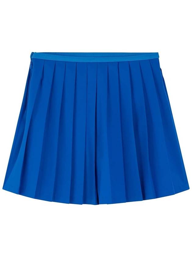 SS Women s Golf Sierra Pleated Skirt Blue - J.LINDEBERG - BALAAN 2