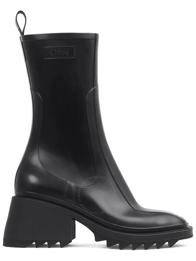 Betty Chunky Sole Rain Boots Black - CHLOE - BALAAN 2