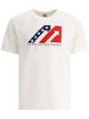 Iconic Crew Neck Short Sleeve T-Shirt White - AUTRY - BALAAN 1