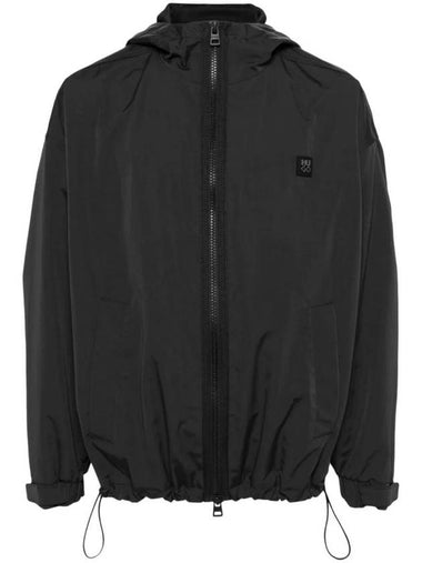 Logo patch hooded jacket 50505432 - HUGO BOSS - BALAAN 1